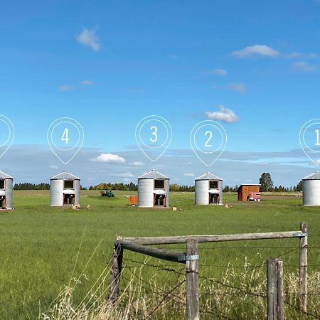 Clark Farm Silos - 5 Silo Mountain View Retreat 칼리스펠 외부 사진